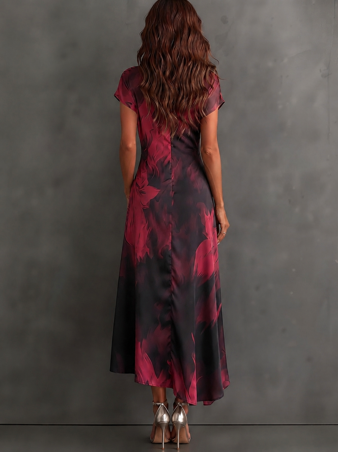 Andréa – Robe Longue Croisée