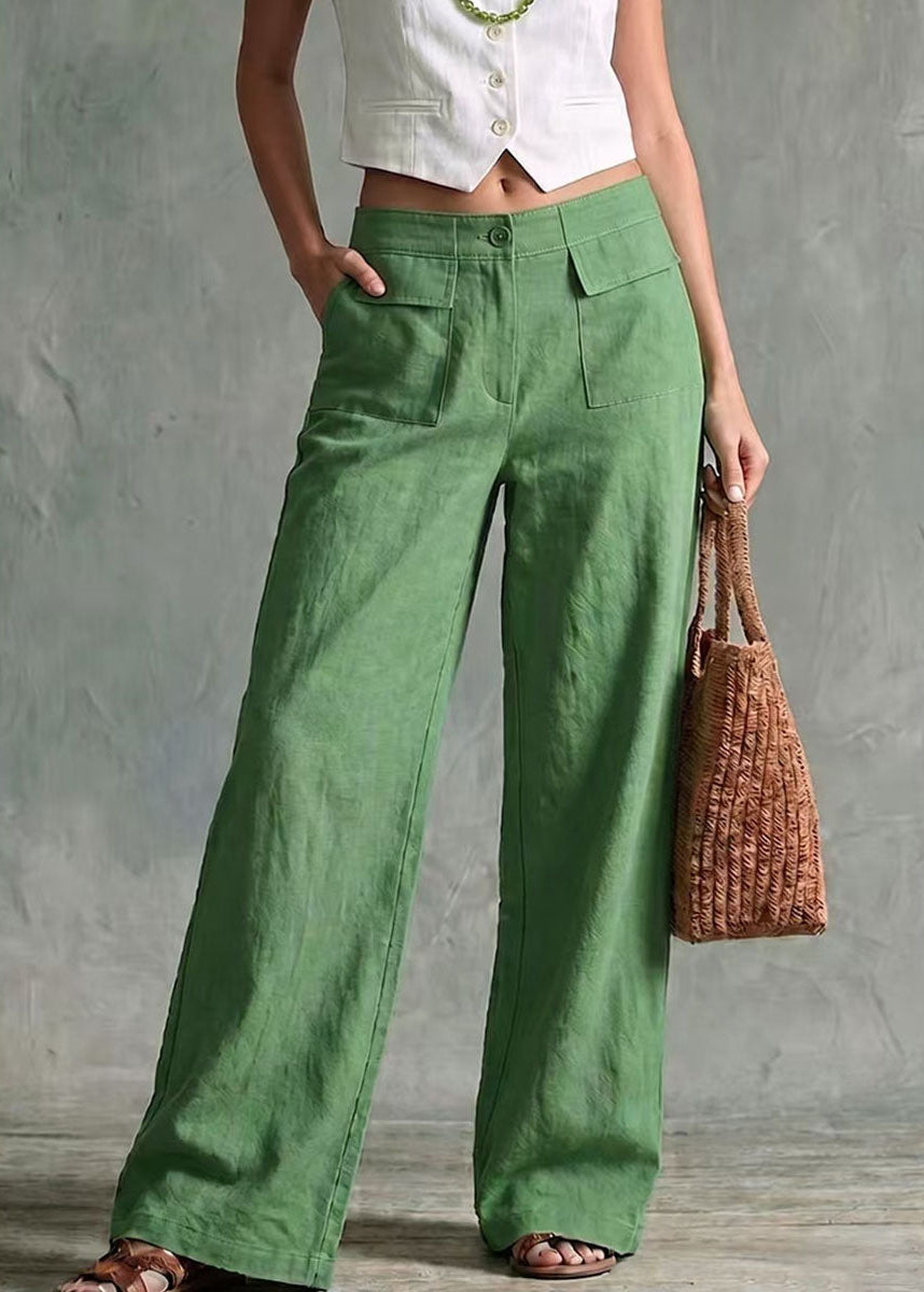 Solène - Pantalon Large en Lin
