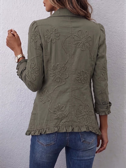 Patricia – Veste Bohème Fleurie