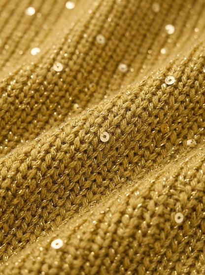 Suzanne - Cardigan Oversize à Gros Boutons Dorés