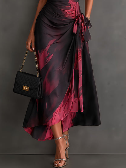 Andréa – Robe Longue Croisée